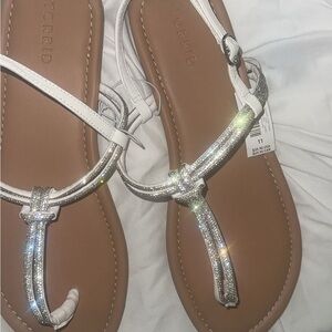 2 PAIR OF TORRID Plus Size Sandals SIZE 11 WW